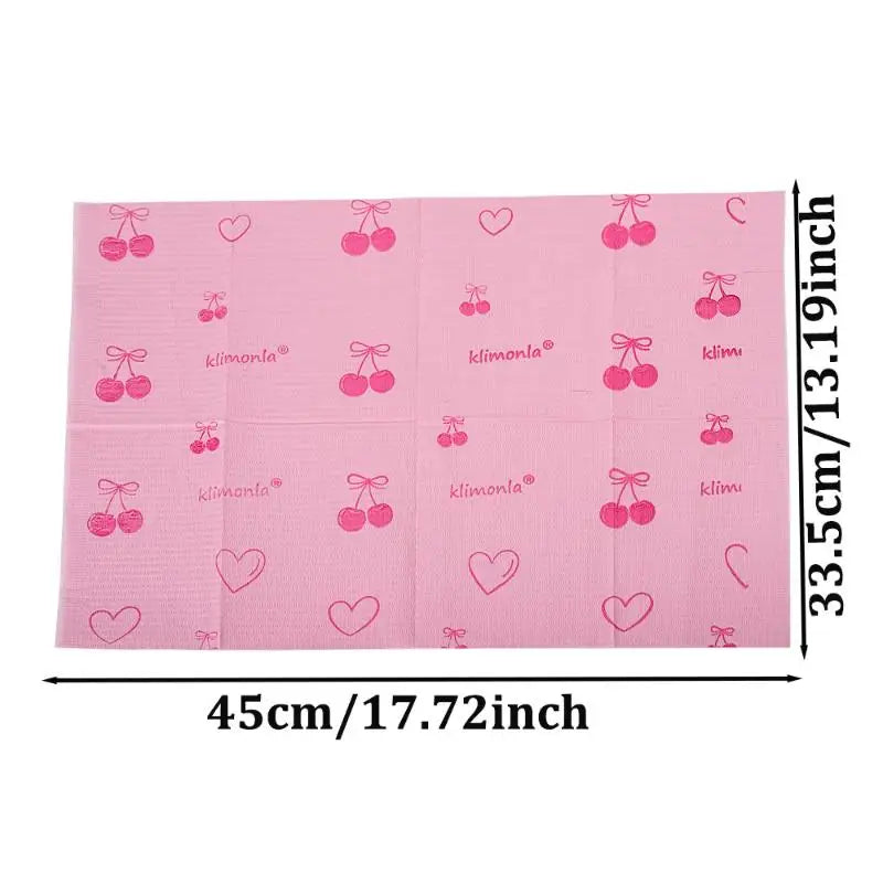 20/50/125pcs Disposable Table Mat Nail Art Waterproof Nail Paper Towels Clean Pads Protection Manicure Napkins Peaceful Pleasures Health and Wellness