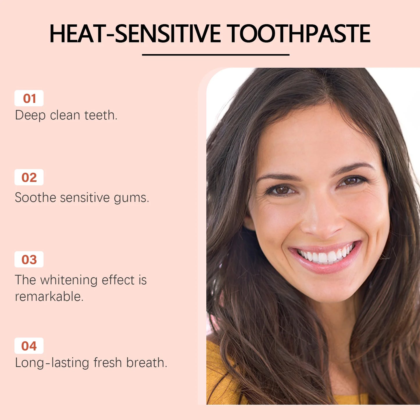 Oralhoe Heat-Sensitive Whitening Toothpaste | Plaque & Tartar