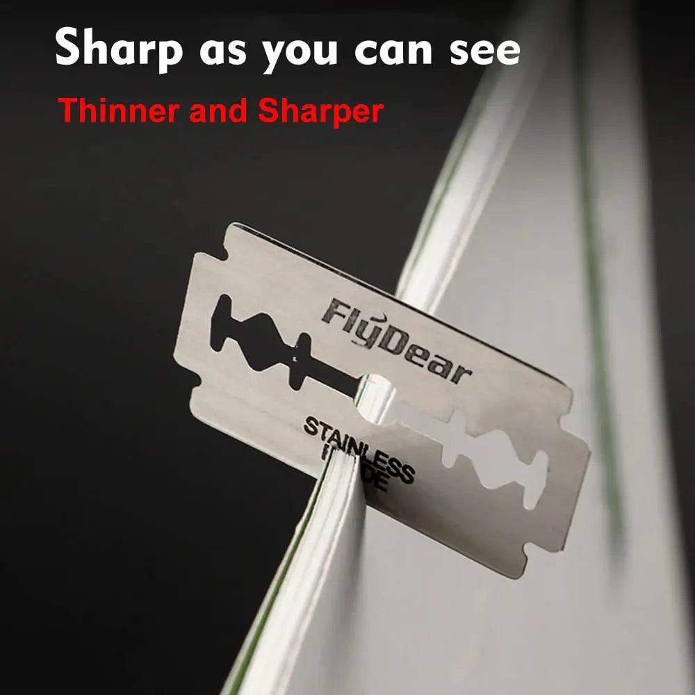 Double Edge Safety Razor Blades – Stainless Steel Barber Tool