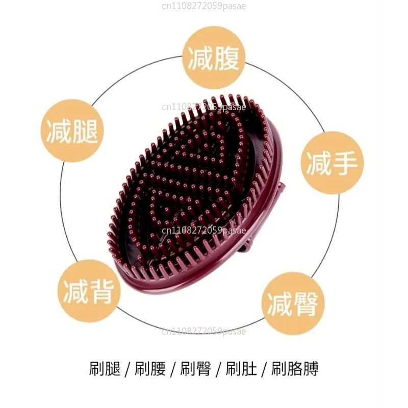 Stainless Steel Meridian Body Massage Brush – Scraping Tool