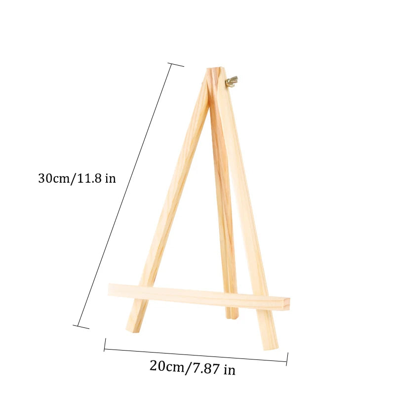 Wooden Foldable Desktop Easel | Adjustable 20–50cm Stand
