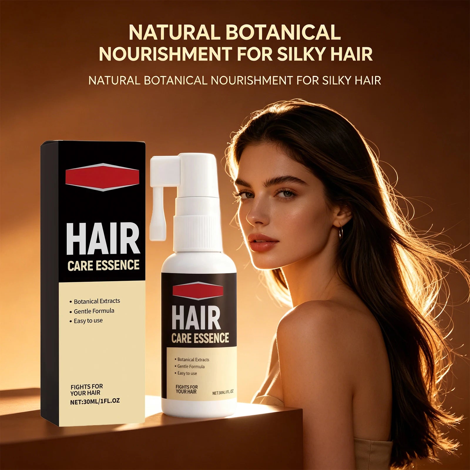 Botanical Based Hair Care Spray Moisturizing, Smooth & Shiny Hair Reduce Dryness Frizz Long Lasting Moisturizing Hair Care Peaceful Pleasures Health and Wellness