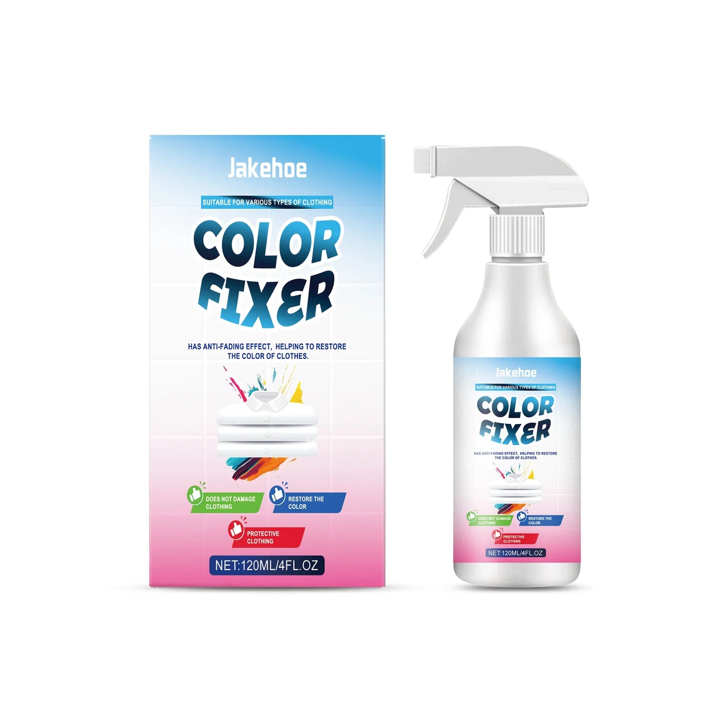 JAKEHOE Fabric Fixing Agent – Color Repair & Stain Remover 120ml