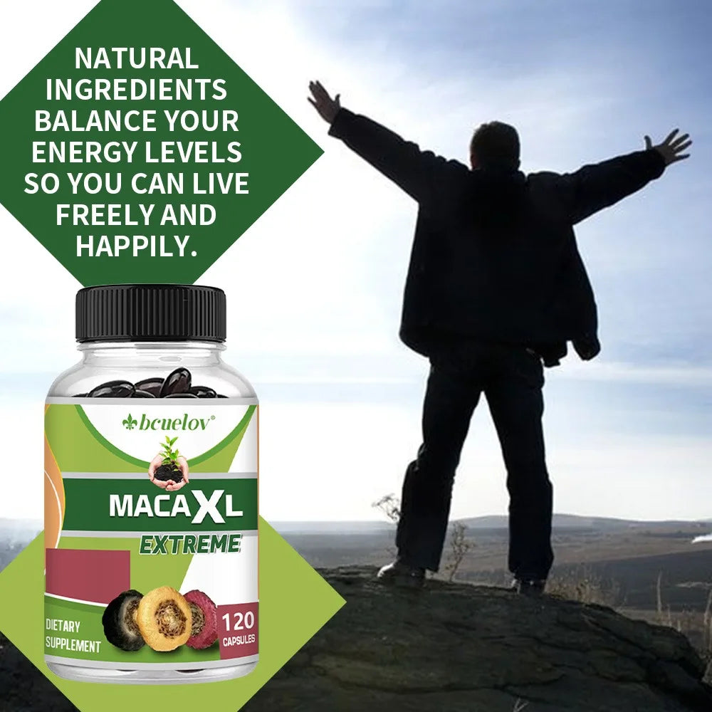 Organic Maca Root Extract 1000mg – Energy & Muscle Support
