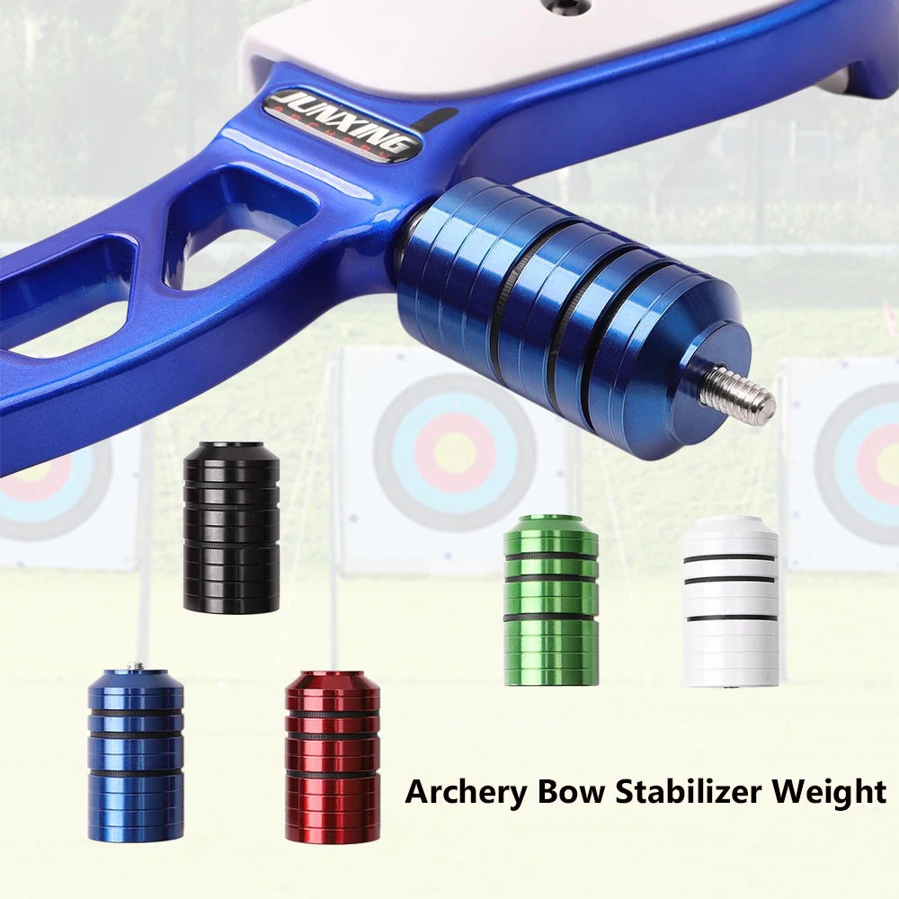 Archery Bow Stabilizer Weight Detachable Recurve Riser Counterweight