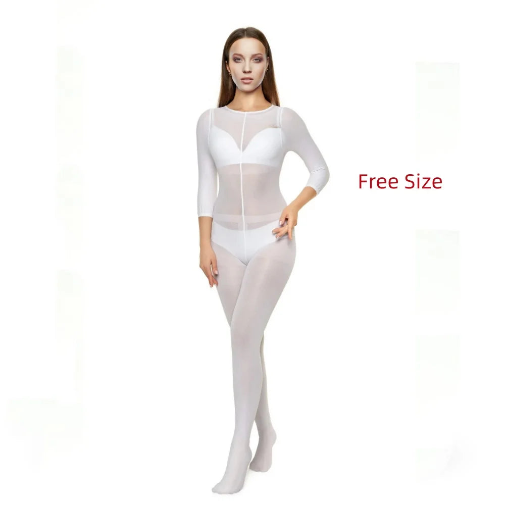 10-Pack Massage Bodysuit for Vacuum Roller & Cellulite Treatment