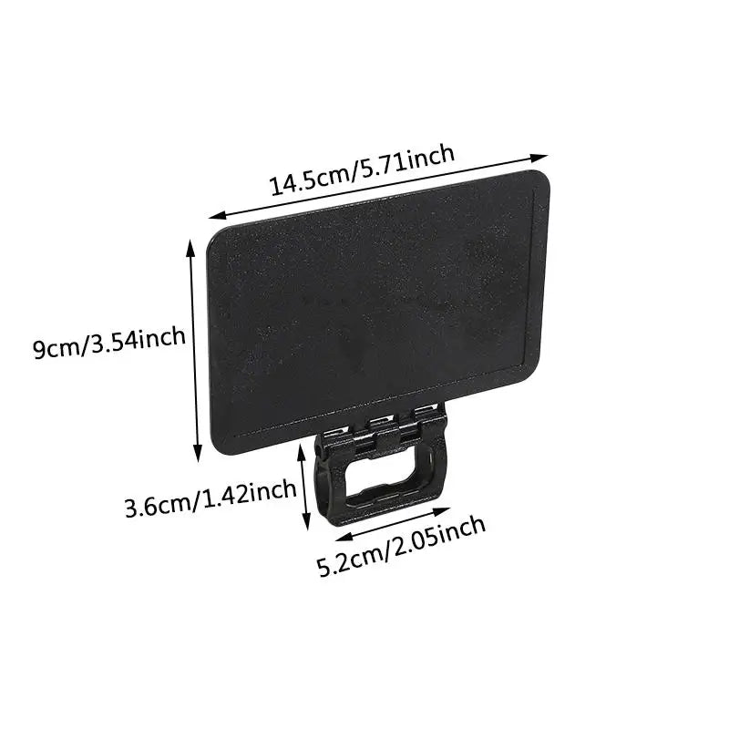 Foldable Cell Phone Sun Shade Visors Multi‑Angle Anti‑Glare Screen Hoods Car Navigation Fishing Live Stream Mobile Sun Shield Peaceful Pleasures Health and Wellness