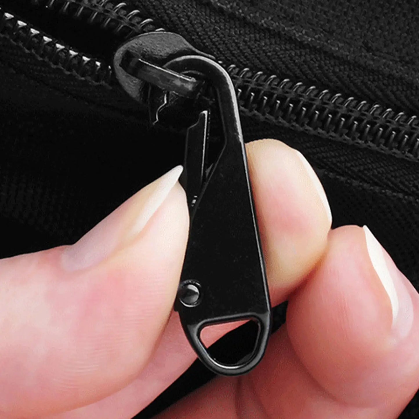 Metal Zipper Pull Replacement for Luggage, Backpacks & Jackets