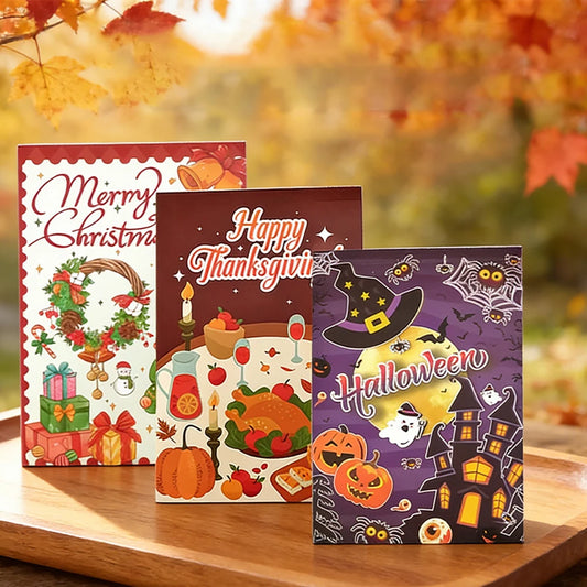 Student Watercolor Coloring Book Portable Drawing Suitable Christmas Peaceful Pleasures Health and Wellness