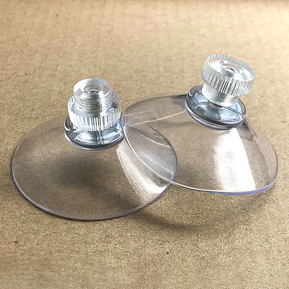 5-Pack Heavy Duty Suction Cups with Screw Nut | 25–53mm Set