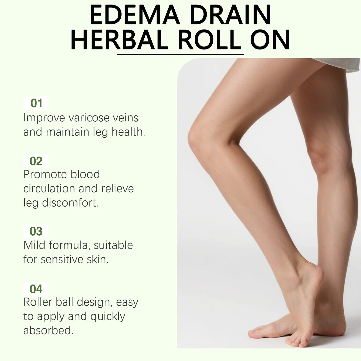 Varicose Vein Relief Roller – Reduce Spider Veins & Swelling