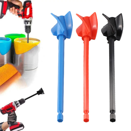 Epoxy Resin Mixer Paint Stirring Rod Putty Cement Drill Attachment Peaceful Pleasures Health and Wellness Default Title