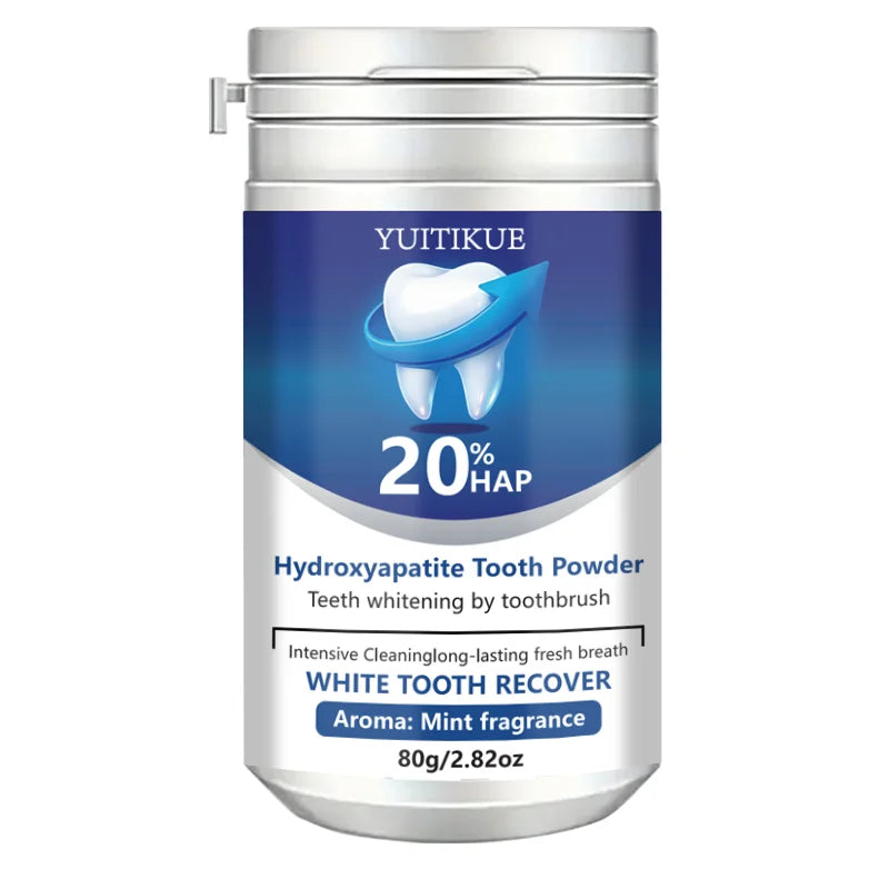 YUITIKUE 20% HAP Hydroxyapatite Toothpaste - Teeth Whitening Mint Fresh Breath Intensive Cleaning Toothpaste Peaceful Pleasures Health and Wellness 80g
