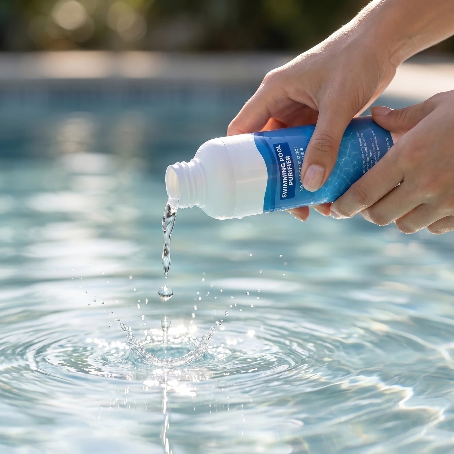 100ml Pool Water Clarifier & Purifier Liquid | Fast-Dissolving