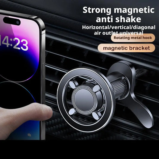 Magnetic Car Phone Holder Stand For Magsafe Car Mount Support GPS Mobile Bracket In Car For IPhone 15 14 13 12 Samsung Xiaomi Peaceful Pleasures Health and Wellness