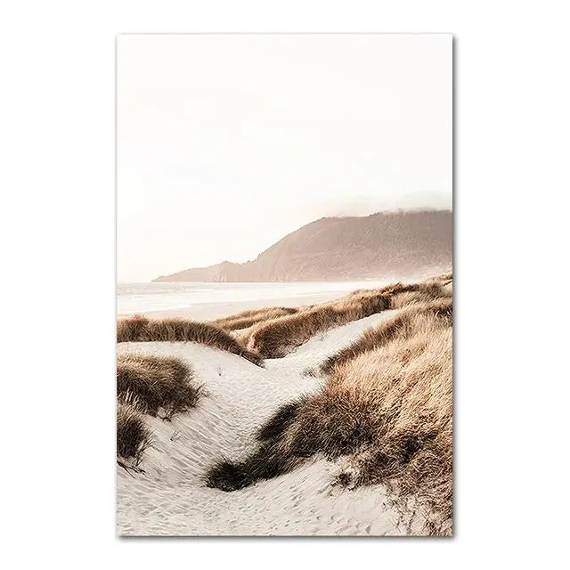 GATYZTORY Acrylic Painting By Numbers Golden Sea Flower Landscape Drawing By Numbers Wall Art Adults Crafts Diy Gift Home Decors Peaceful Pleasures Health and Wellness 9930646 20x30cm Unframed