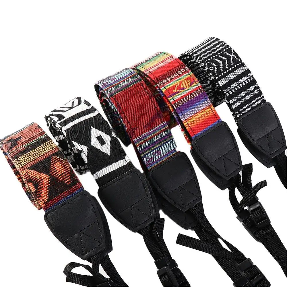 Lightweight Universal Anti-slip SLR DSLR Adjustable Cameras Strap Camera Shoulder Strap Camera Neck Belt Vintage Peaceful Pleasures Health and Wellness