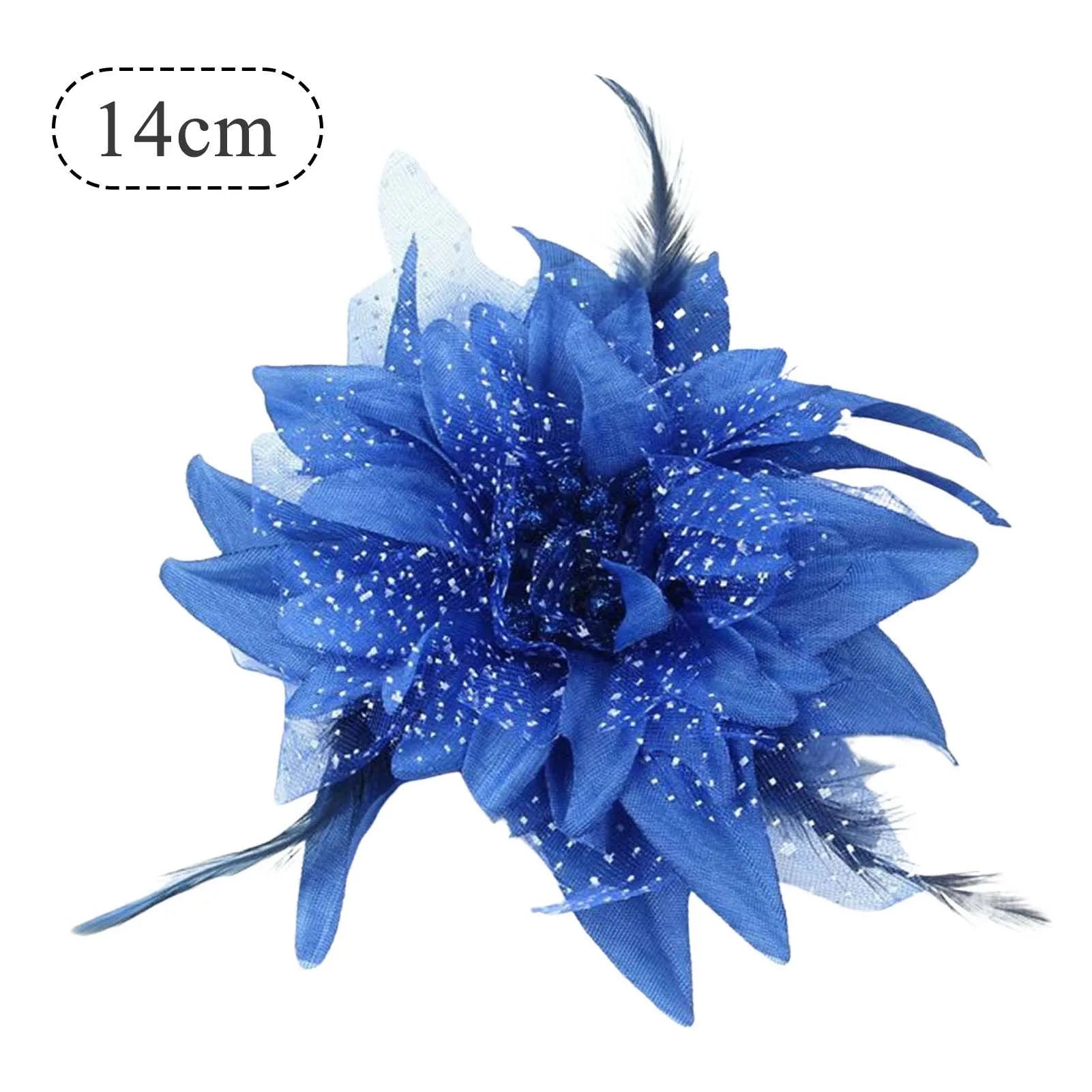 Party Performance Woman Flower Hair Clips Non Slip Branch Flower Hair Clip Barrettes for Thick Curly Hair Styling Decorative Peaceful Pleasures Health and Wellness