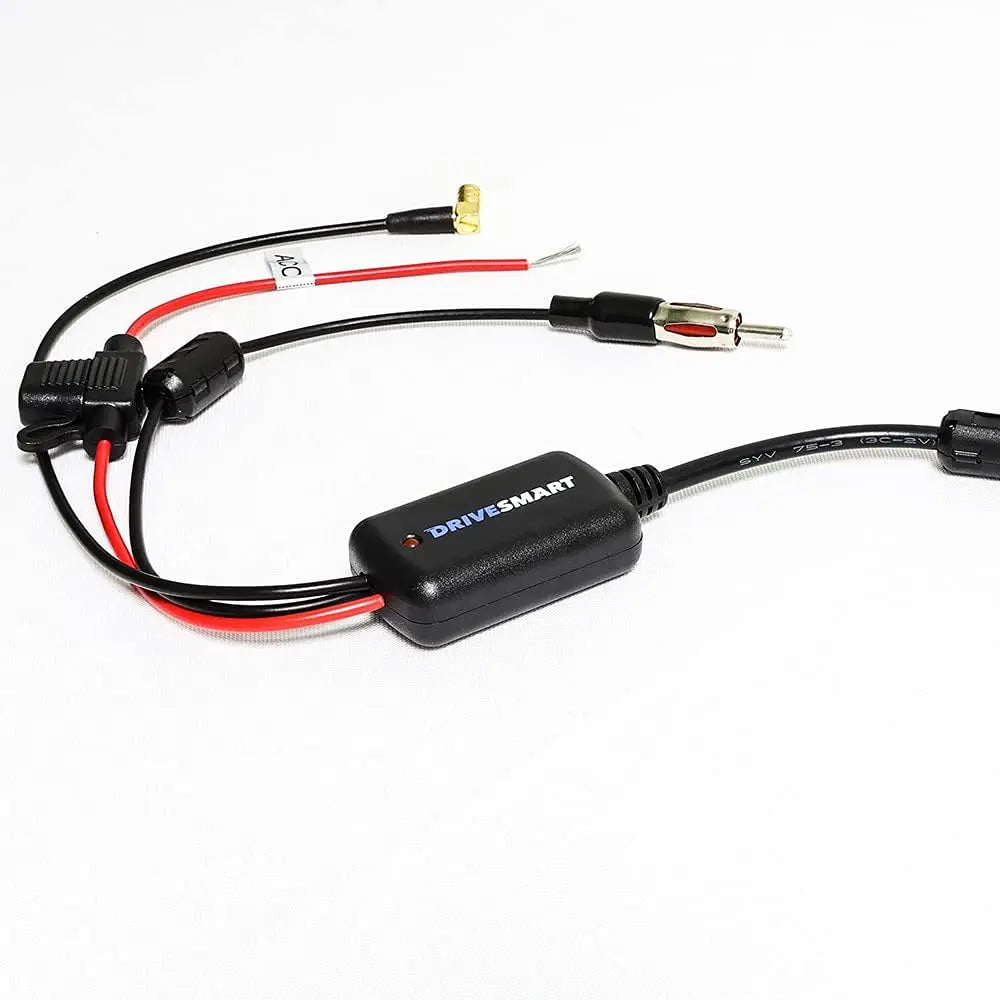 12V Active DAB FM AM Car Radio Antenna Signal Amplifier