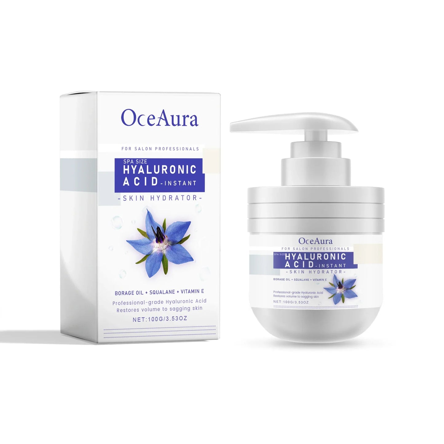 OceAura Retinol Anti-Aging Face & Body Moisturizer Cream 100g