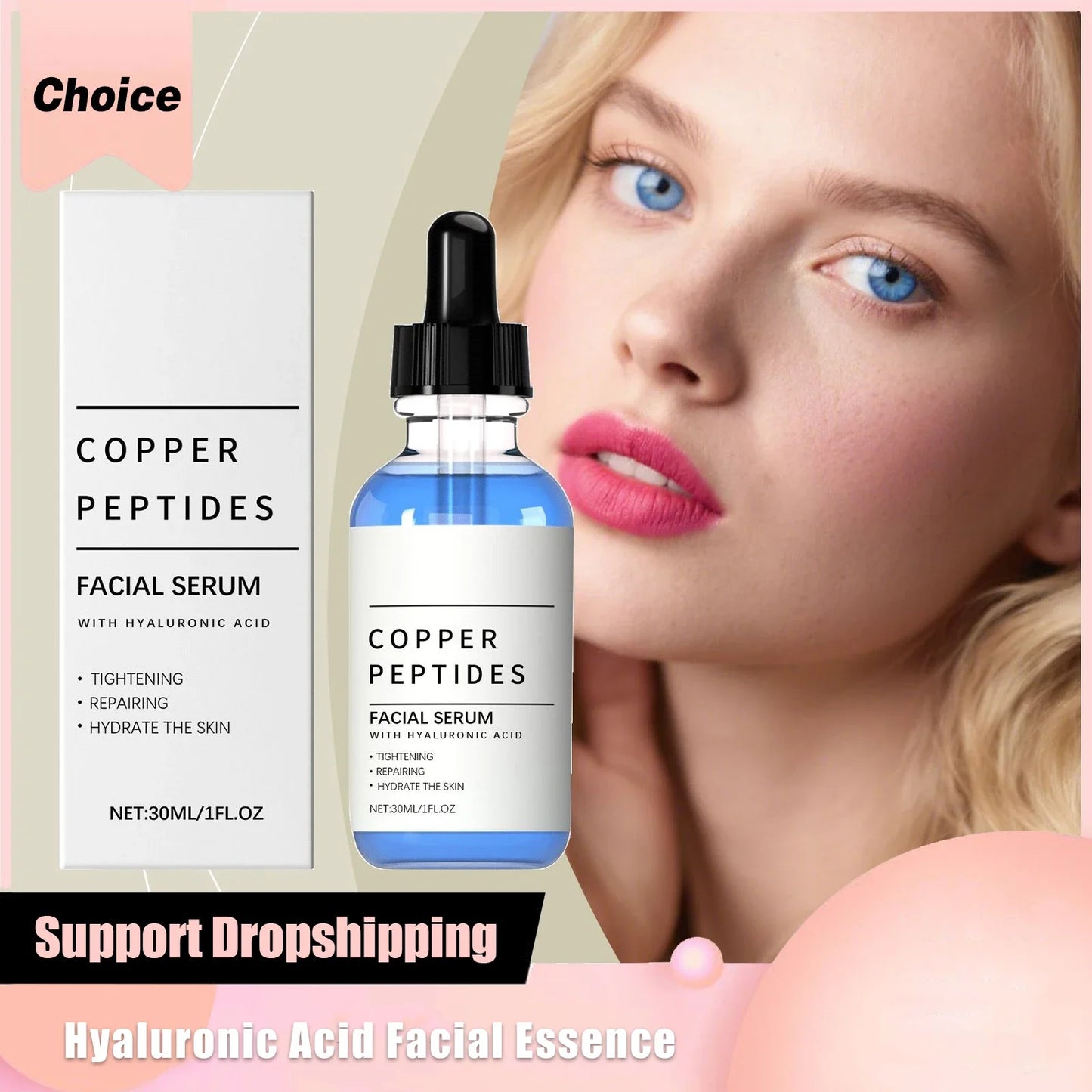 Hyaluronic Acid Face Serum – Deep Hydration & Elasticity 30ml
