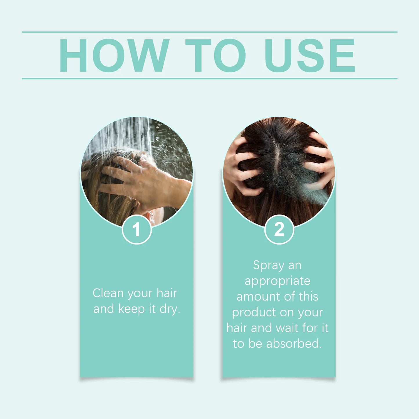 HOEGOA Sea Salt Hair Spray – No Wash, Oil Control & Shine