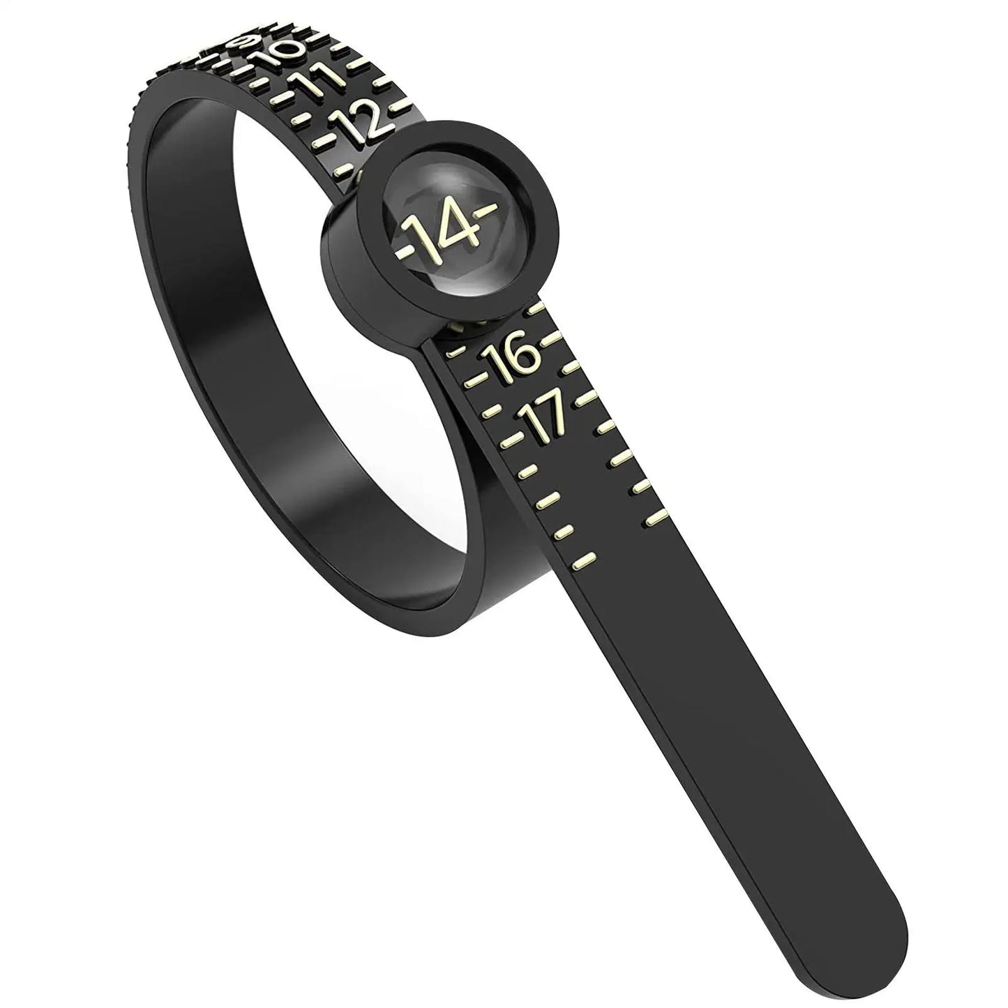 Adjustable Ring Sizer with Magnifier – Jewelry Measuring Tool