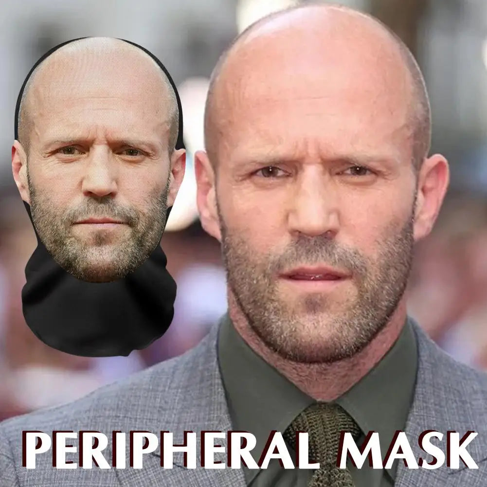 John Pork 3D Print Seamless Head Mask – Cosplay & Party Prop