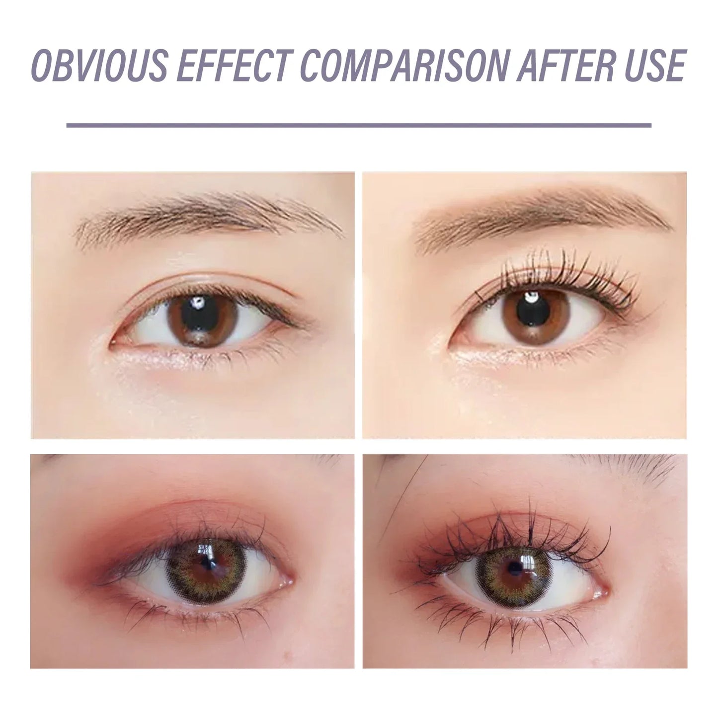 Waterproof Curling Mascara – Lengthening & Thickening Lashes