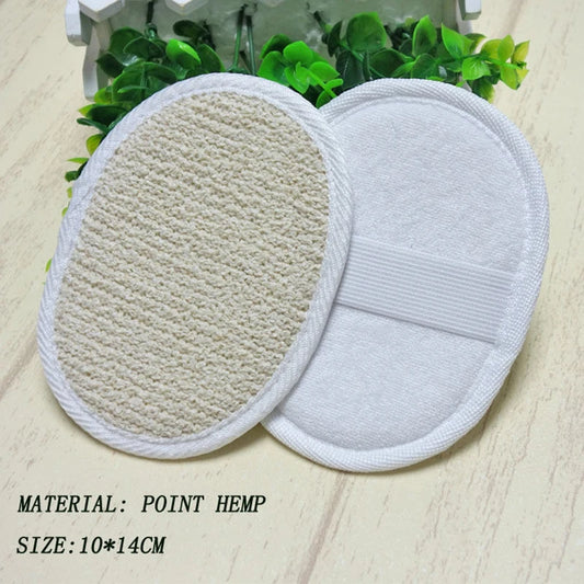 Natural Loofah Sponge Exfoliating Scrubber Pad – Face & Body Exfoliating Scrubber Pad Peaceful Pleasures Health and Wellness