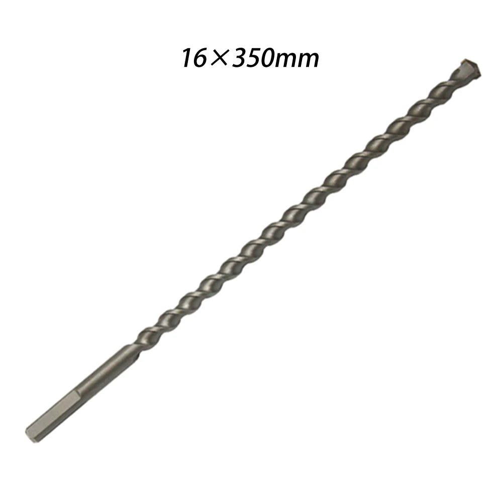 Long Masonry Concrete Impact Drill Bit Triangle Shank 6- Alloy T-wist