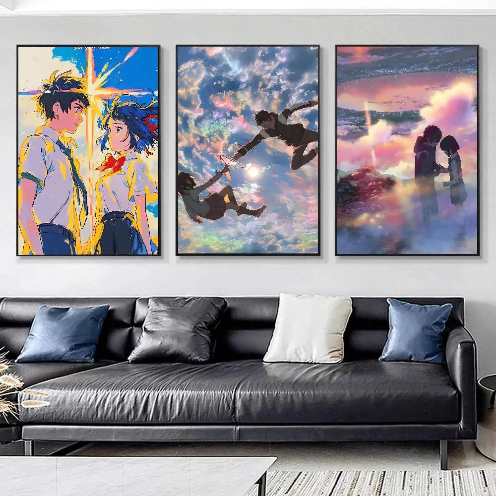 Anime Cartoon Canvas Wall Art Poster HD Print | Home Decor