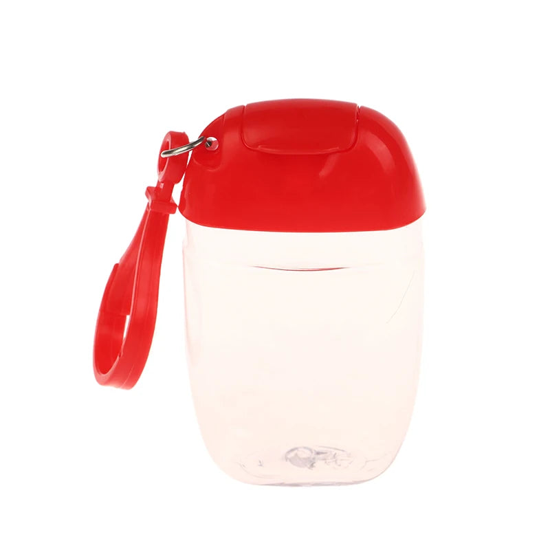 30ml Refillable Travel Bottle with Hook | Mini Liquid Dispenser