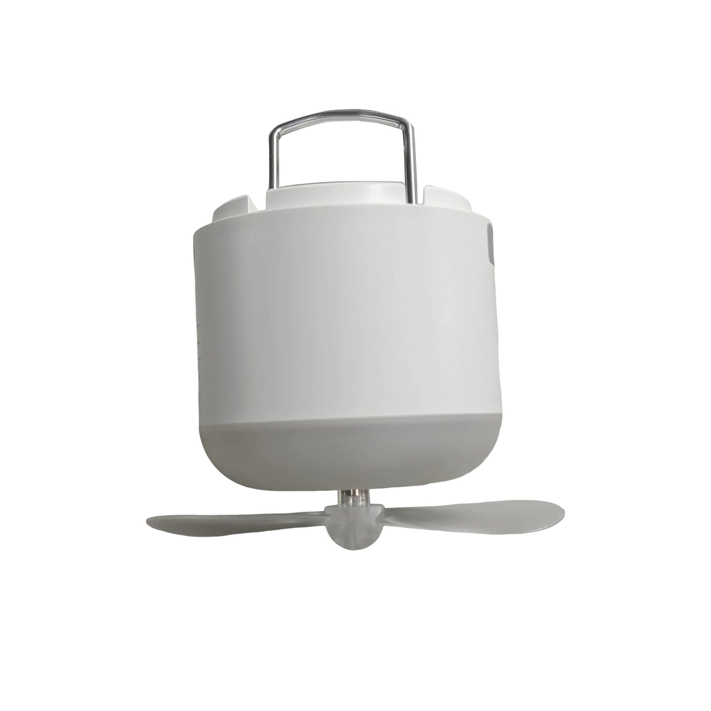 3 In1 USB Rechargeable Dimmable Canopy Fans Waterproof Hanging Tent Fans for Tents Canopies Beach RV Car Camper & Outdoors Peaceful Pleasures Health and Wellness White