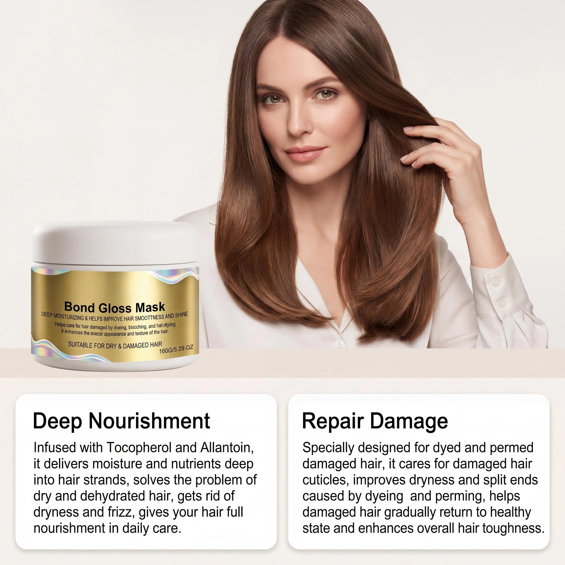 Deep Conditioning Hair Mask for Damaged Hair Repair Peaceful Pleasures Health and Wellness