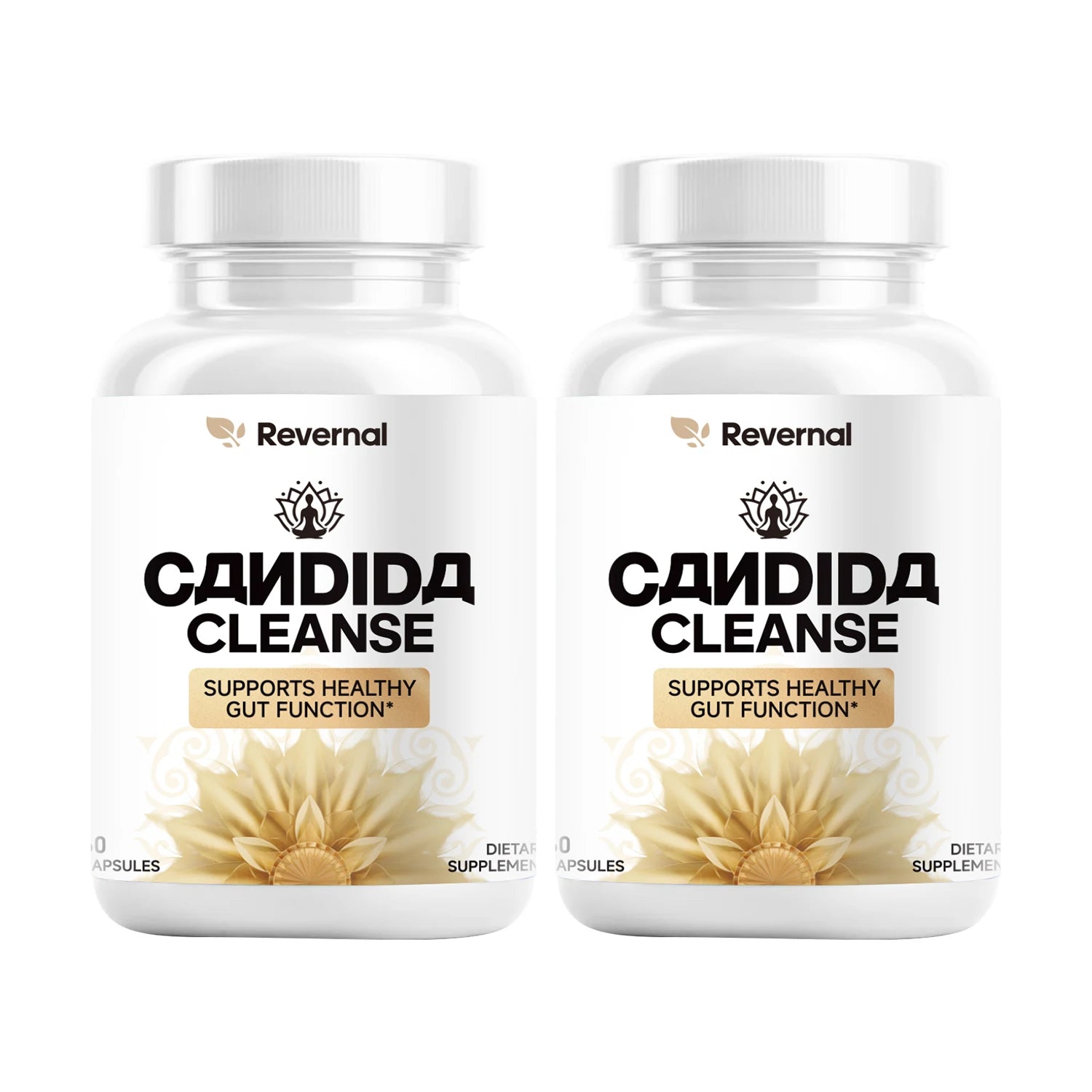 Candida Cleanse – Gut & Colon Support with Oregano Leaf Peaceful Pleasures Health and Wellness 2pcs Long Support United States