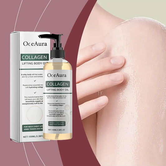 OceAura Collagen Lifting Firming Body Oil for Women Collagen Body Oil Oasis Select