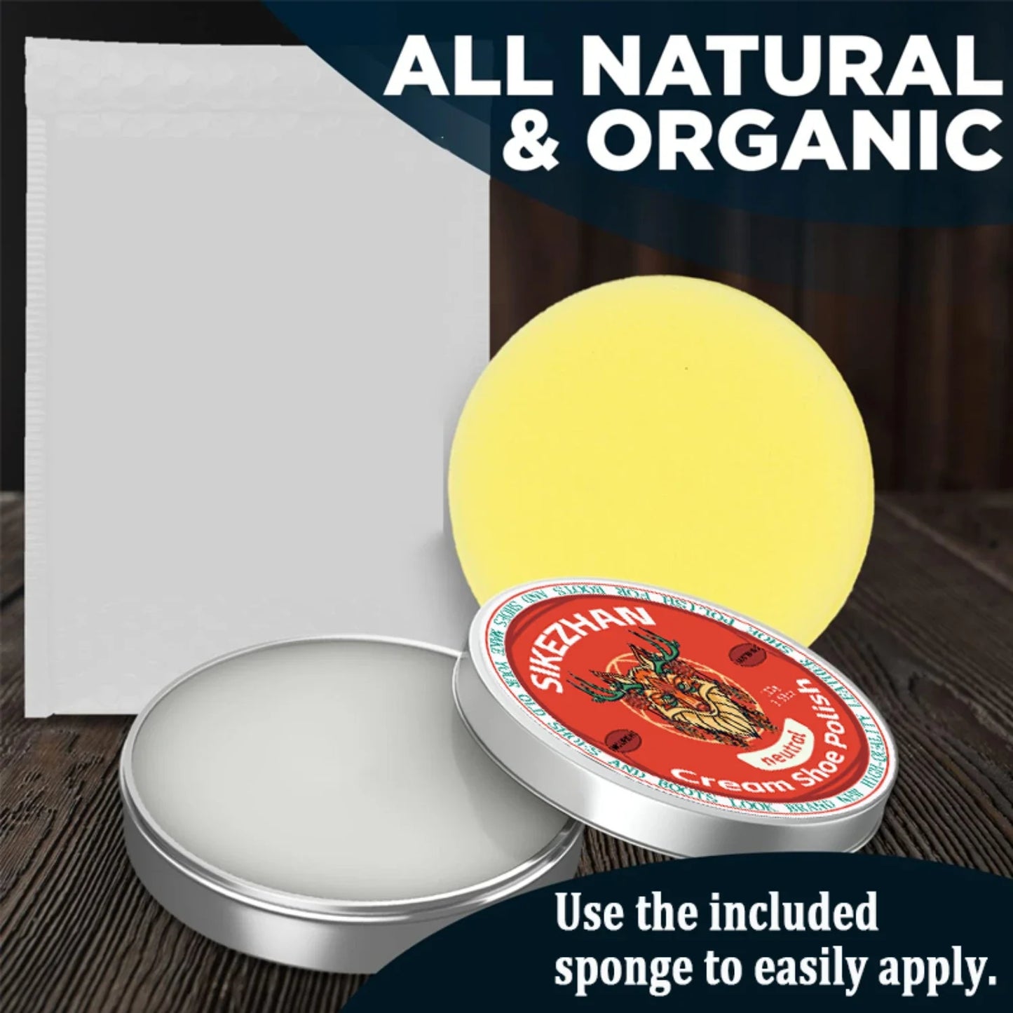 Leather Conditioner & Cleaner Cream – Restores Shine 100g