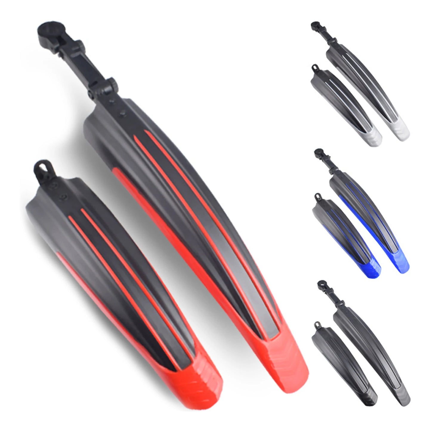Adjustable Bicycle Fenders Full Cover Thicken Widen Fenders Rain Protection for Mountain Road Bike Peaceful Pleasures Health and Wellness