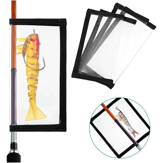 Clear Snap-On Fishing Lure Hook Covers | Tangle-Free Storage Fishing Lure Covers Peaceful Pleasures Health and Wellness