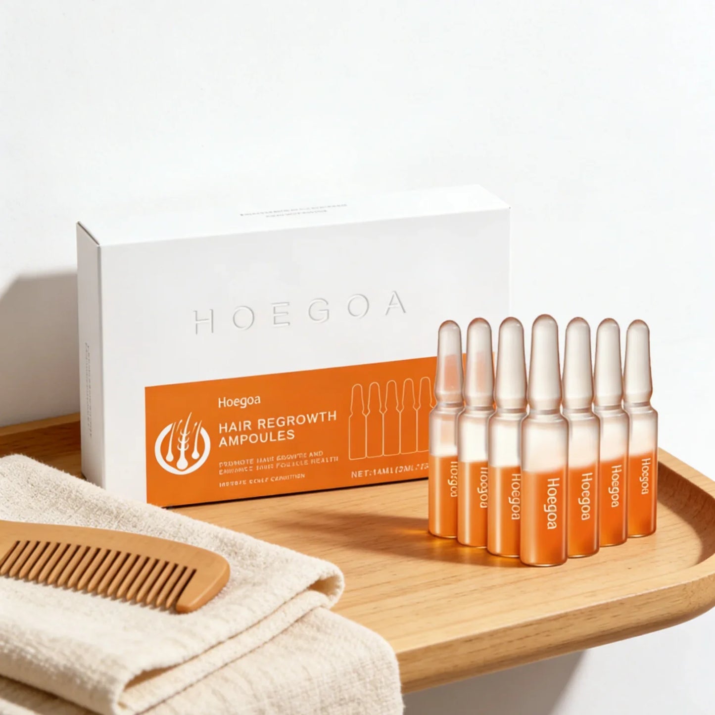 Hoegoa Hair Growth Ampoules – Scalp & Anti-Dandruff Serum