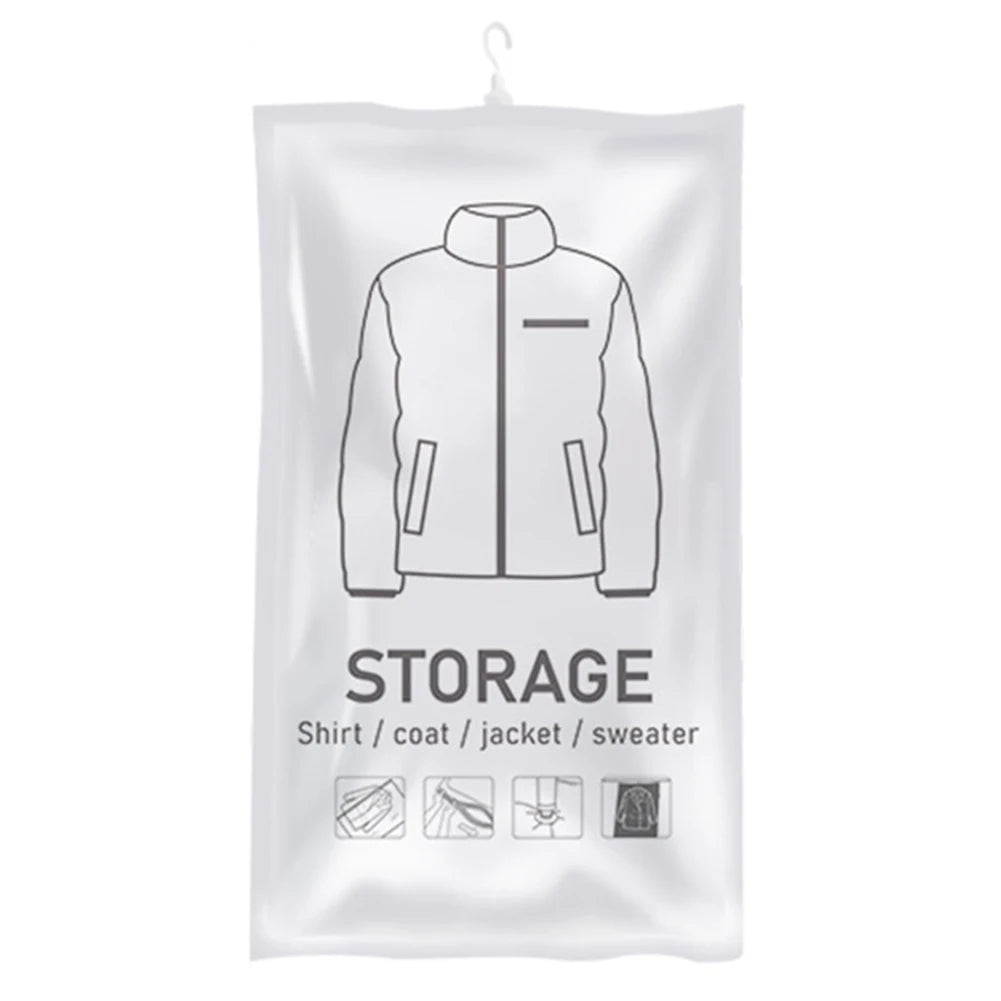 Hanging Vacuum Storage Bags – Space Saving (S/M/L) Peaceful Pleasures Health and Wellness S spain