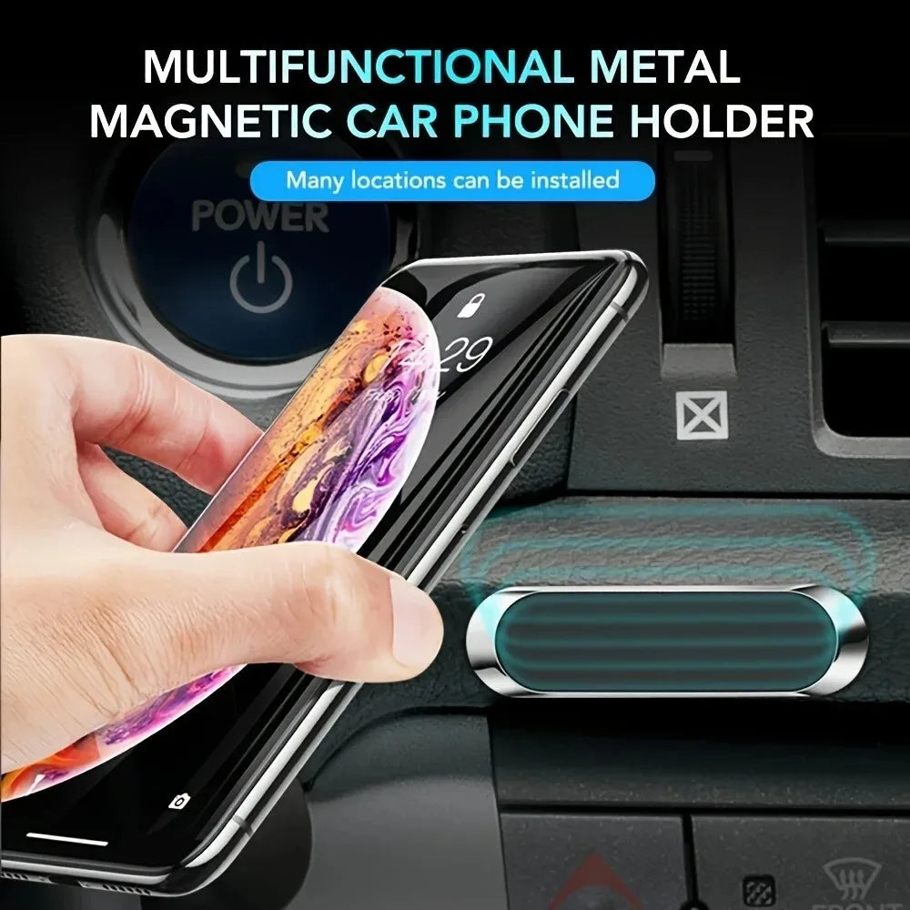 Magnetic Car Phone Holder Suitable for iPhone Xiaomi Huawei Mobile Phone Holder Dashboard Wall Mounted Car Magnet Sticker Peaceful Pleasures Health and Wellness
