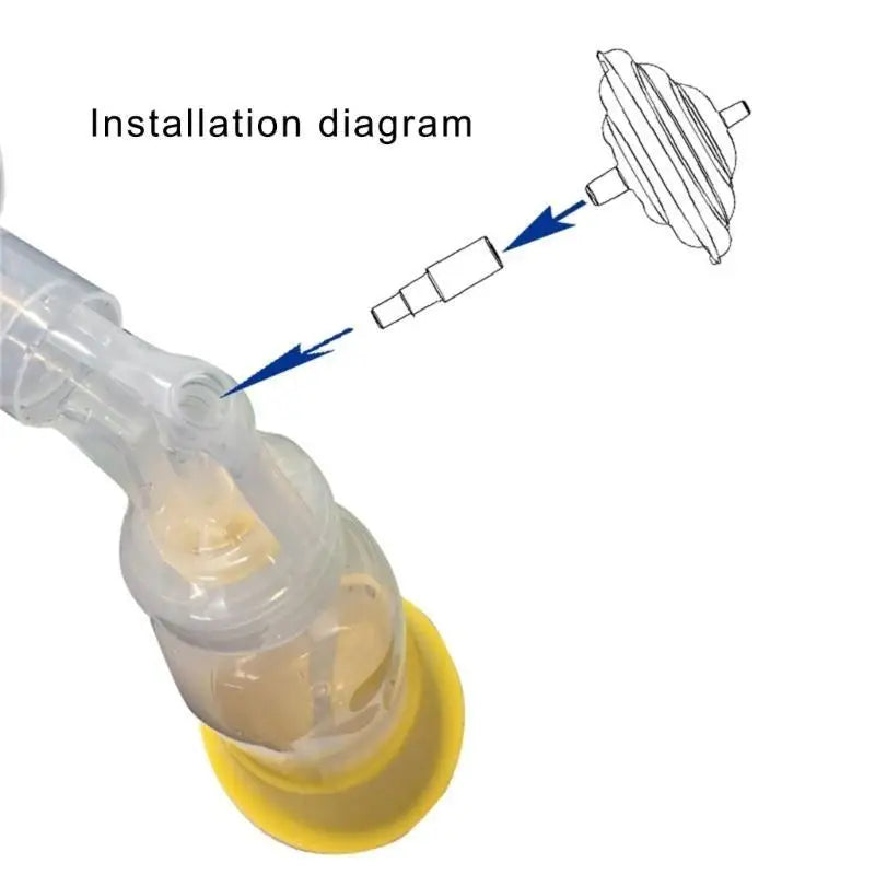 U13F Breast Pump Tubing Adapter | Hose Connector Replacement