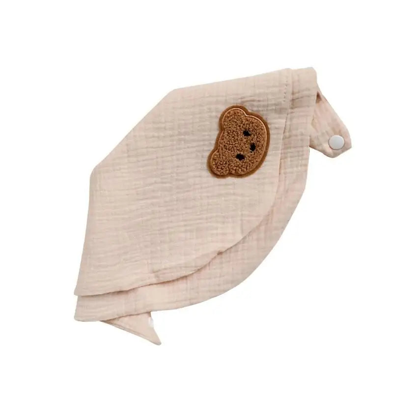 Baby Bandana Drool Bib | 2-Layer Soft Cotton for Newborns