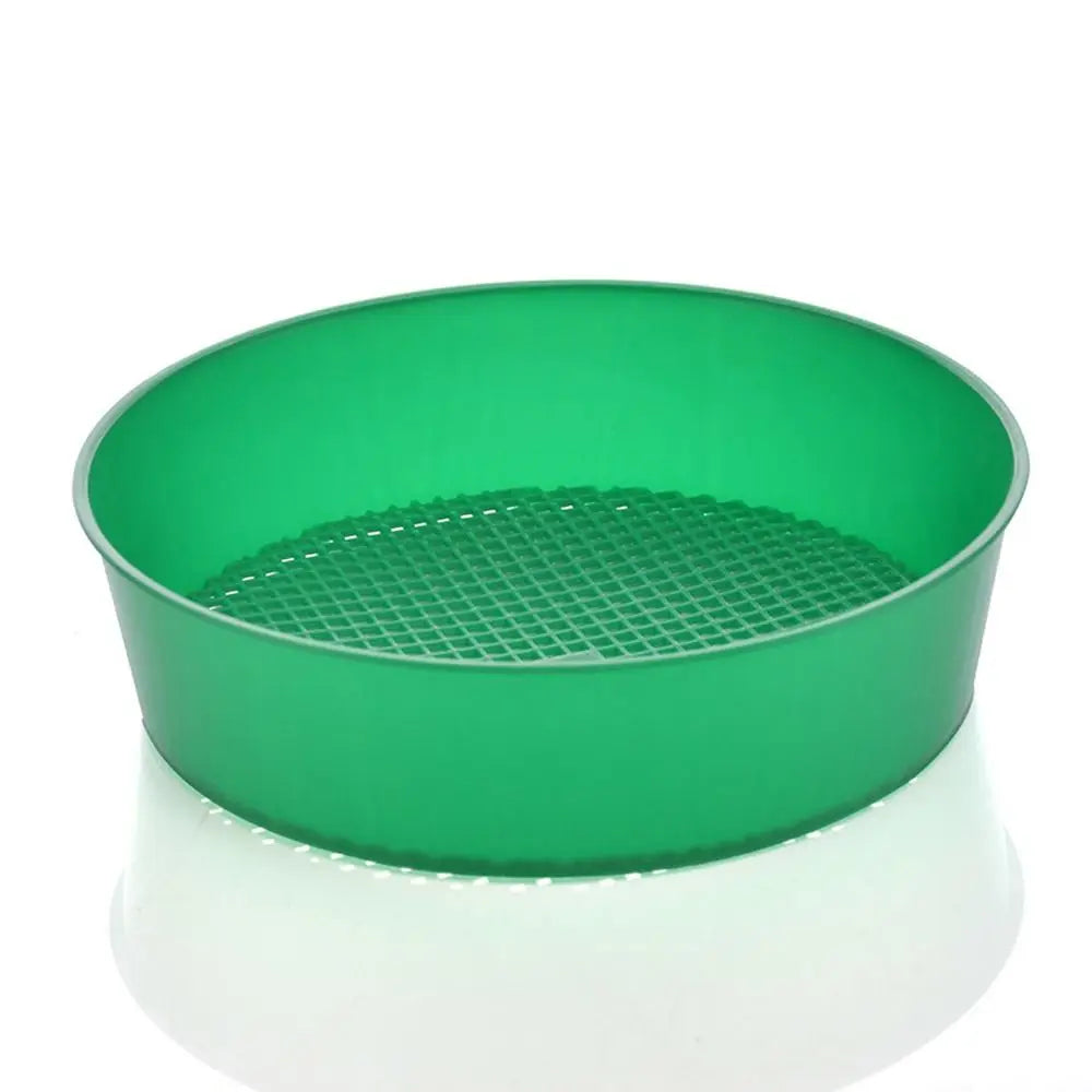 Portable Plastic Garden Soil Sieve – Washable Seedling Sifter