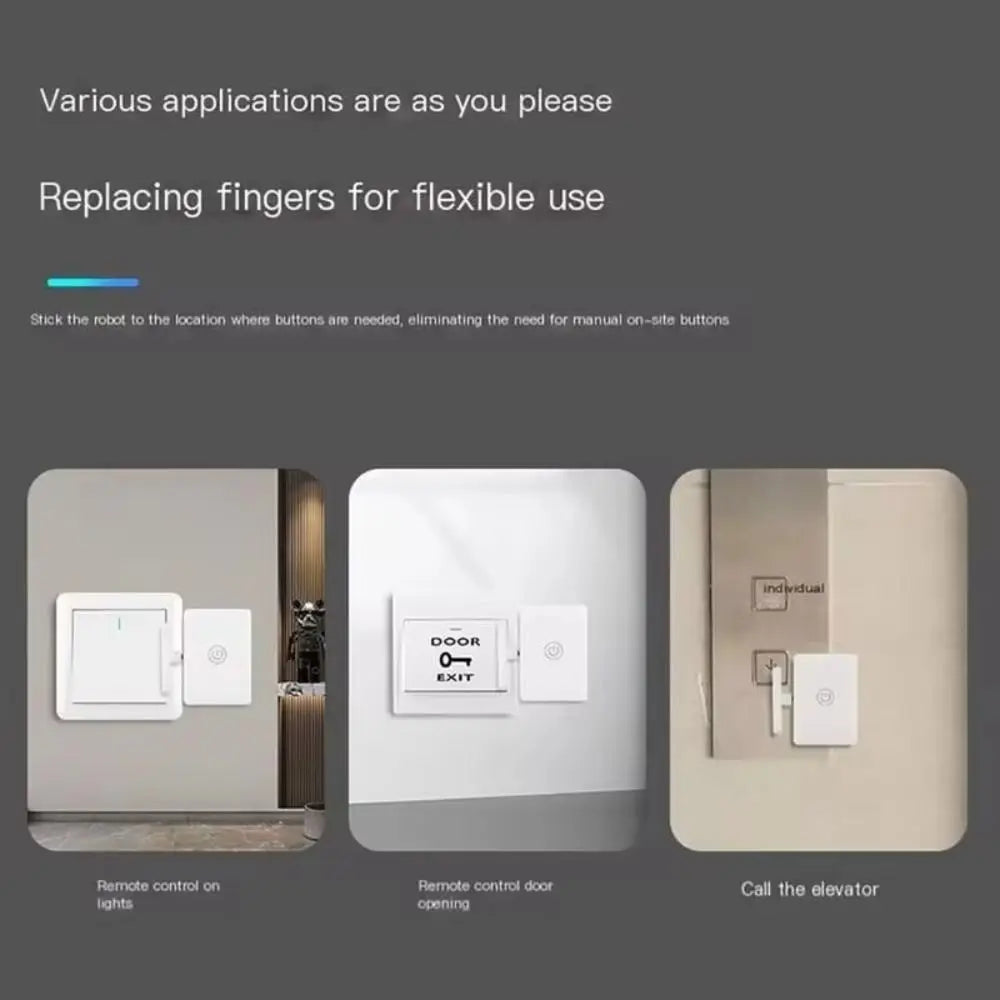 Smart Remote Button Pusher – Rechargeable IR/RF Fingerbot Switch