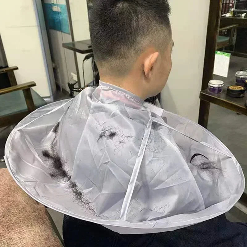 DIY Hair Cutting Cloak Umbrella Cutting Styling Cloak Wrap Salon Barber Gown Cape Hairdressing Hairdresse Peaceful Pleasures Health and Wellness
