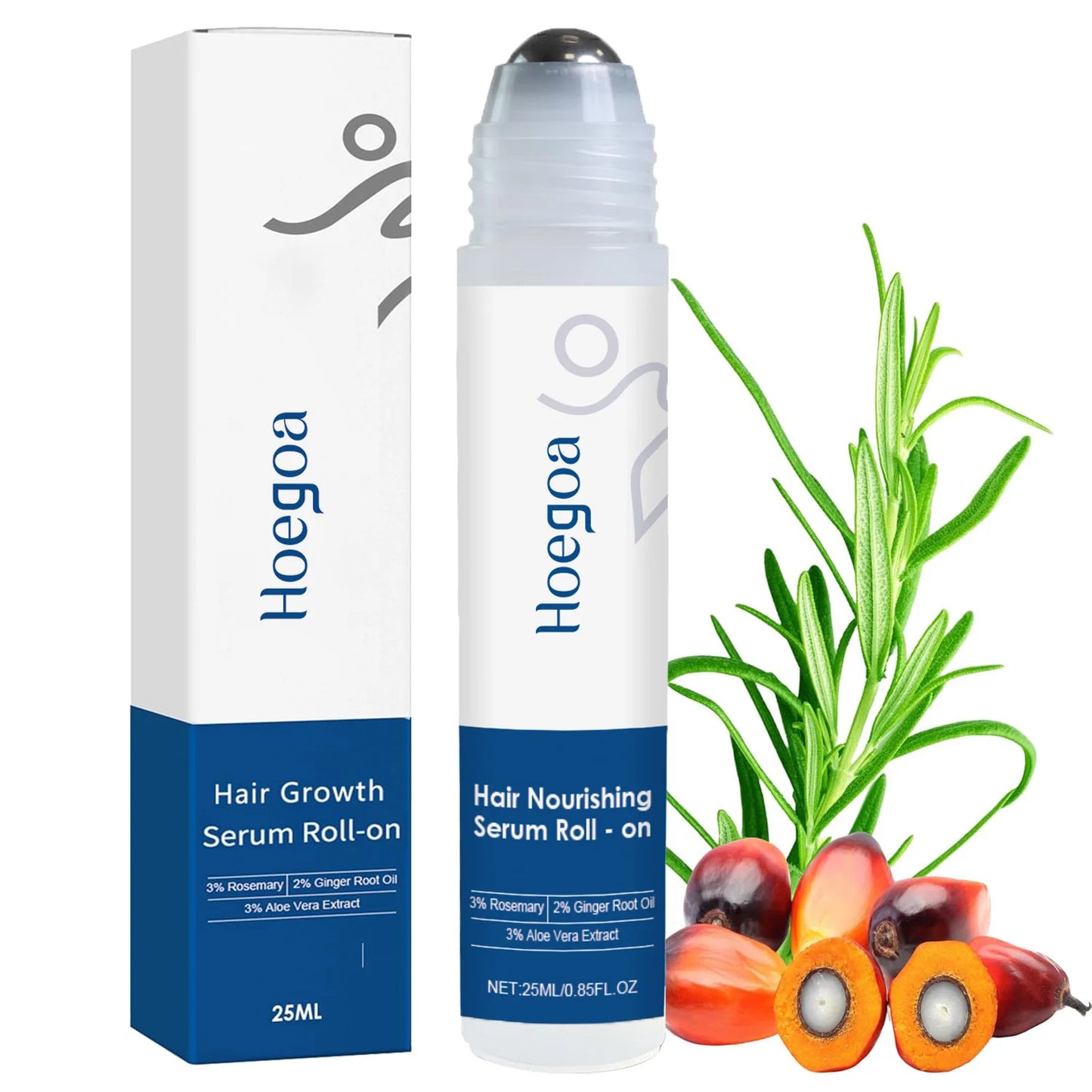 Rosemary & Ginger Hair Growth Roll-On | Anti Hair Loss Serum
