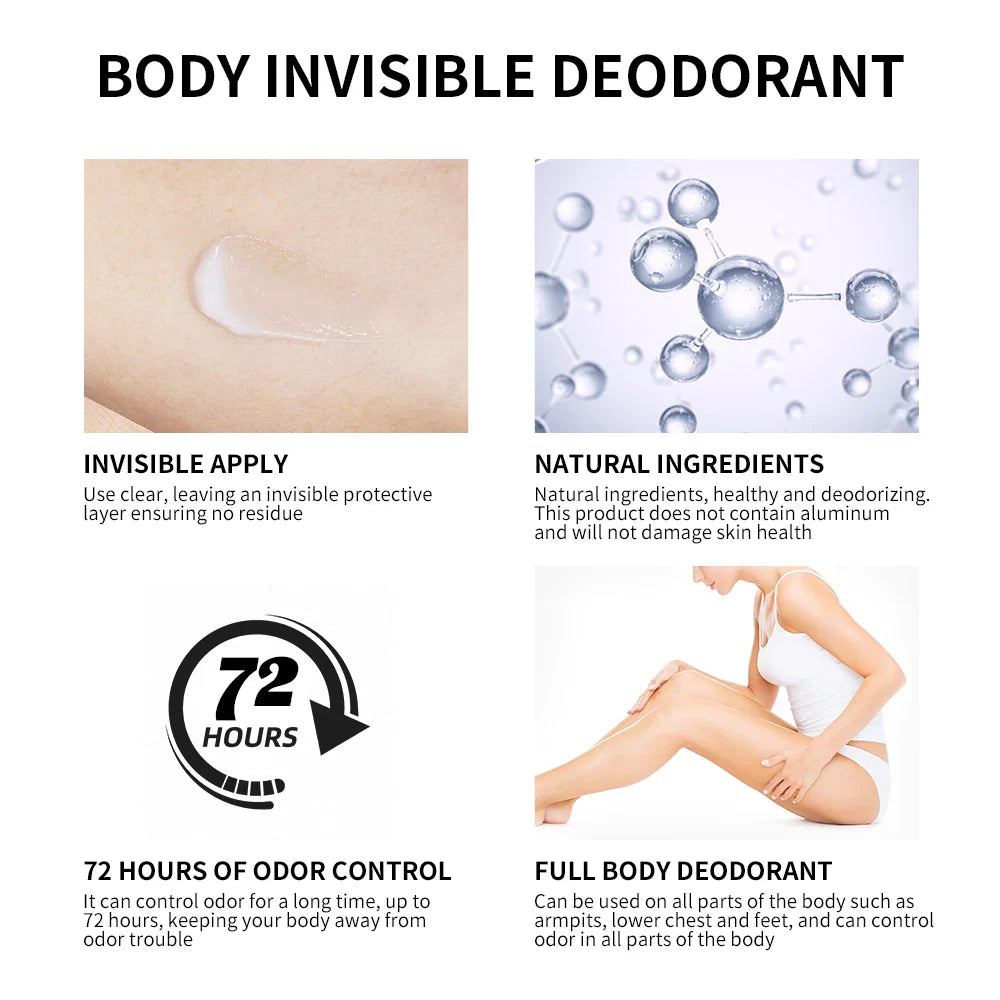 Mint Deodorant Cream – Aluminum-Free Long-Lasting Odor Control